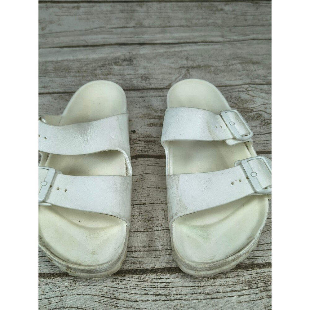 Birkenstock Eva White Foam Slide Sandals Size 38